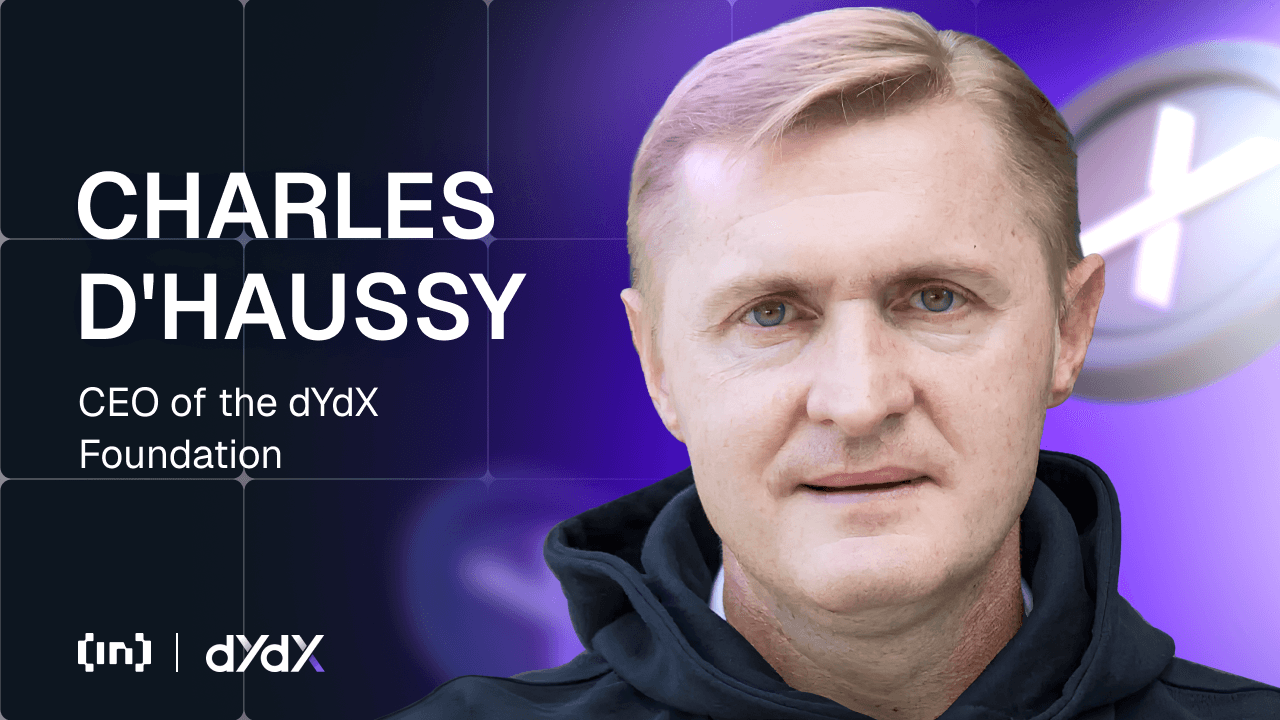 dYdX Foundation бас директоры Чарльз д’Хосси: кері сатып алу, стекинг және экожүйенің өсуі туралы